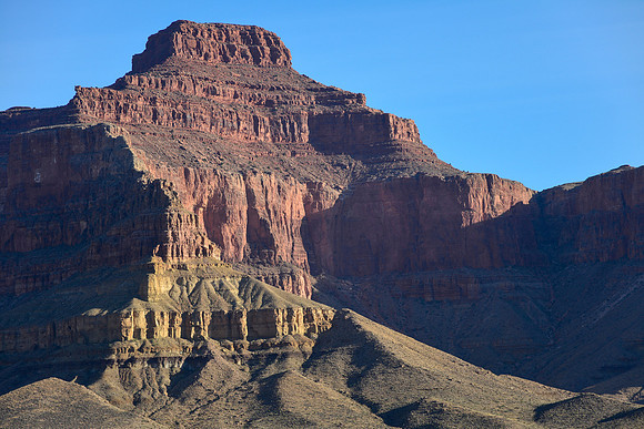 The Tower of Set from the Tonto West Trail near the junction with the Hermit Trail