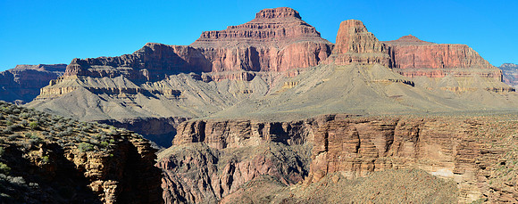 The Tower of Set from the canyon just east of Cedar Spring