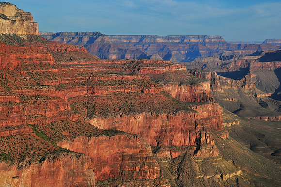 Looking west from Ooh Aah Point on the South Kaibab Trail