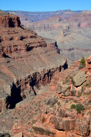 Looking down Hermit Gorge near the top of the Hermit Trail