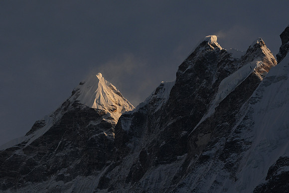 Tsangbu Ri from the Lirung Valley