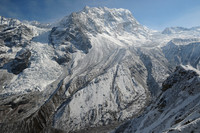 Looking north from the summit of Kyanjin Ri