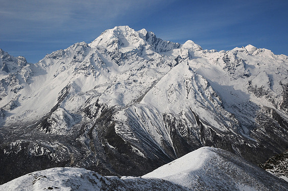 Naya Kanga from the Kyanjin Ri ridge