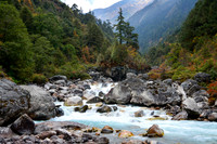The Ghunda Khola between Gyabla and Phale