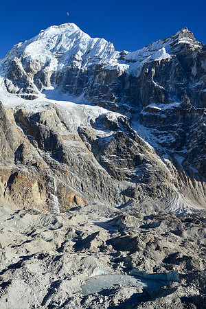 Kabru and the Yalung Glacier, from Oktang