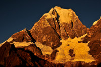 Yerupaja from above Carhuacocha, Huayhuash Circuit