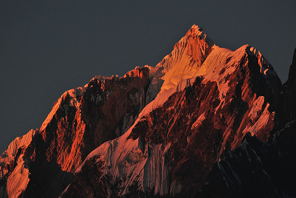 Yerupaja from near Laguna Mitococha, Huayhuash Circuit