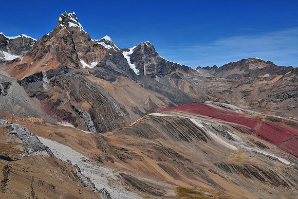 Tsacra Grande from the north, Huayhuash Circuit