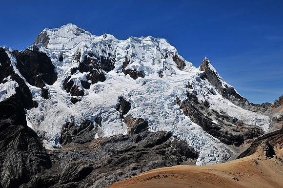 Yerupaja from the west, Huayhuash Circuit