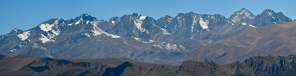 Chacaltaya from Mirador Sallahumani, La Paz