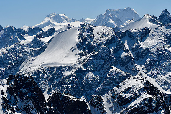 View from the summit of Pico Austria