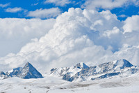 Warawarani and Pakokiwuta from the schoolyard near Jayllawaya