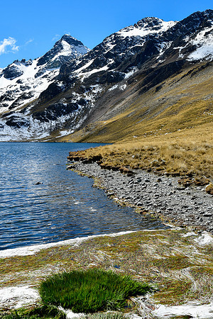 The small lake above Laguna Sistana