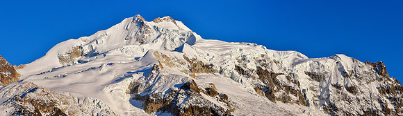 Huayna Potosí from above Rinconada