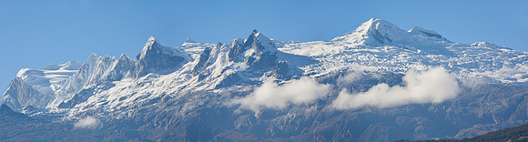 Looking southeast from the Ovalo de Anta viewpoint near Huaraz Airport