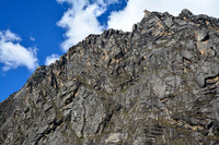 The rock face above Chinancocha