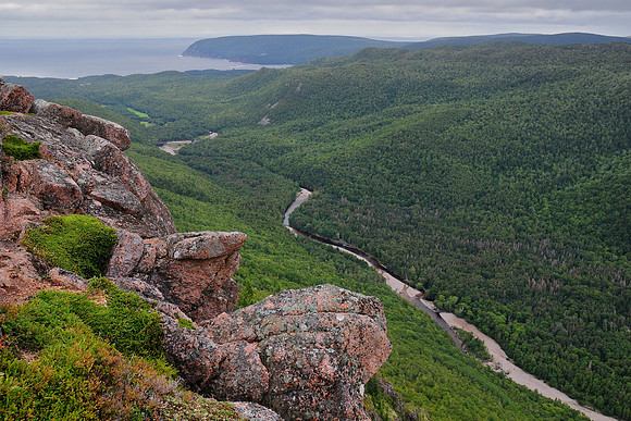 The Clyburn Valley from the Franey Trail, Cape Breton Highlands National Park, Nova Scotia