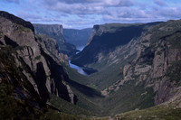 Western Brook Pond from the Long Range Mountains, Gros Morne National Park, Newfoundland and Labrador
