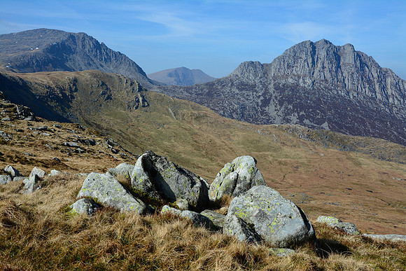 Tryfan from Y Foel Goch