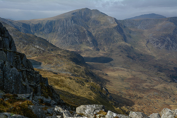 Y Garn from Tryfan's north ridge