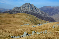 Tryfan from Y Foel Goch