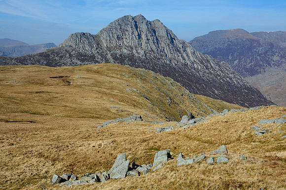 Tryfan from Y Foel Goch