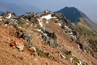 Crib Goch from Garnedd Ugain