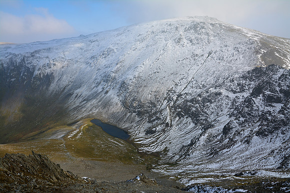 Carnedd Llewelyn from the summit of Yr Elen