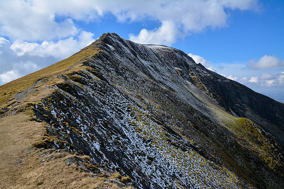 Elidir Fawr's east ridge