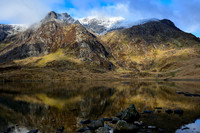 Y Garn from Llyn Idwal