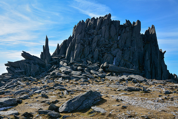 Castell y Gwynt (Castle of the Wind) on Glyder Fach