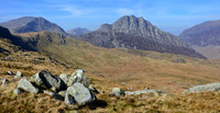 Tryfan from Y Foel Goch