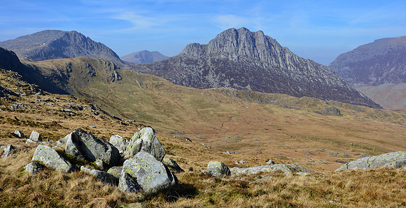 Tryfan from Y Foel Goch