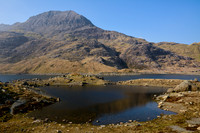 Crib Goch from Llyn Llydaw