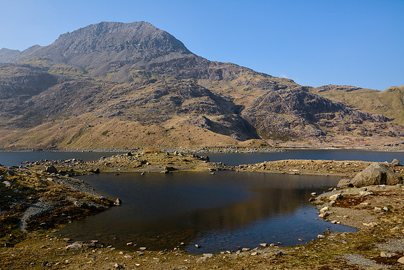 Crib Goch from Llyn Llydaw