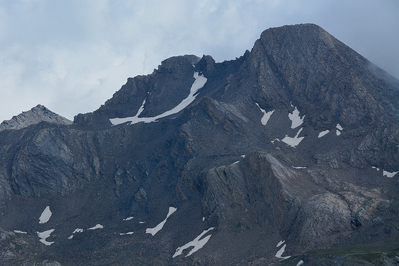 The Pain du Sucre from the Pic de Foréant tarns