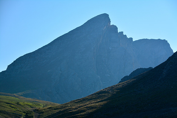The Pain du Sucre from the Col Agnel