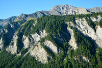 The Sommet Jacquette from above Saint Véran