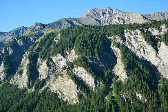 The Sommet Jacquette from above Saint Véran