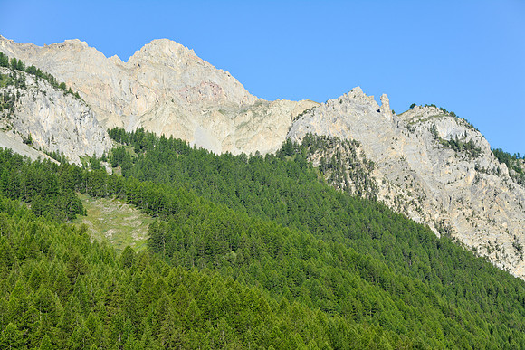 Looking west from Brunissard