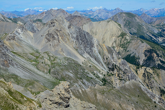 Looking north from the summit of Pic du Vacivier