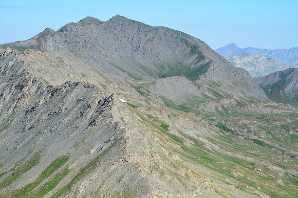 Pic de Foréant from the Pain du Sucre's west ridge