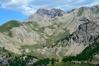 Pic du Béal Traversier from the Col de Moussière