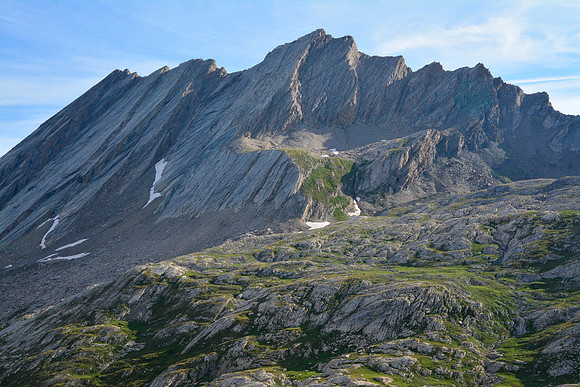 The Crête de la Taillante from the Pain du Sucre's west ridge