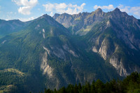 Looking south on the descent to the Combe du Queyras