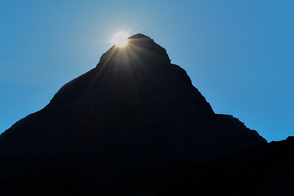 Sunrise over the Pain du Sucre