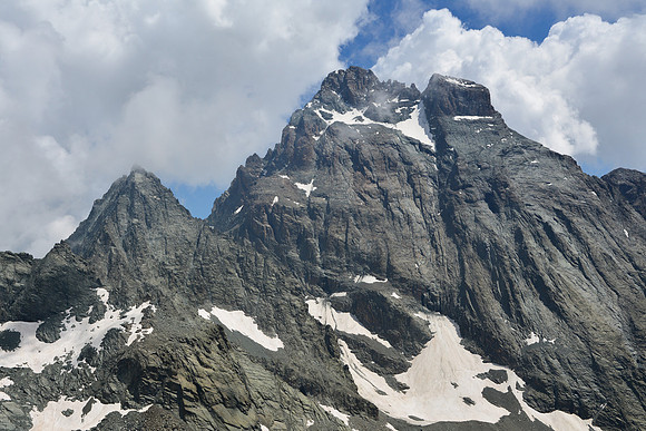 Monte Viso from the summit of Pointe Joanne