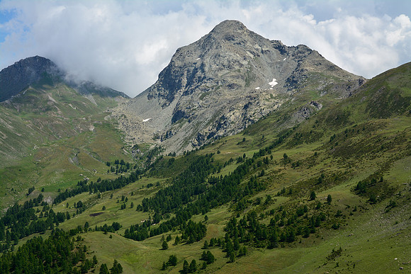 The Tête du Pelvas from the Sommet de Gilly