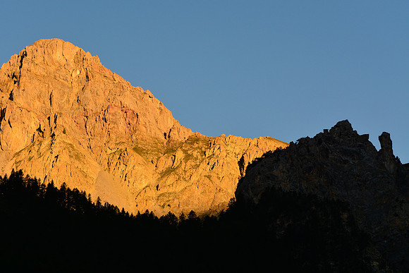 Sunrise from Brunissard