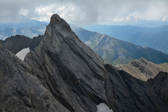 Pic d'Asti from the summit of the Pain du Sucre
